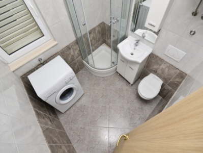 Apartm�n 2 pro 4+2 osoby, 4. patro, pohled na mo?e a Biokovo