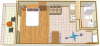 Apartmn 4 (2+1 os), 2. patro